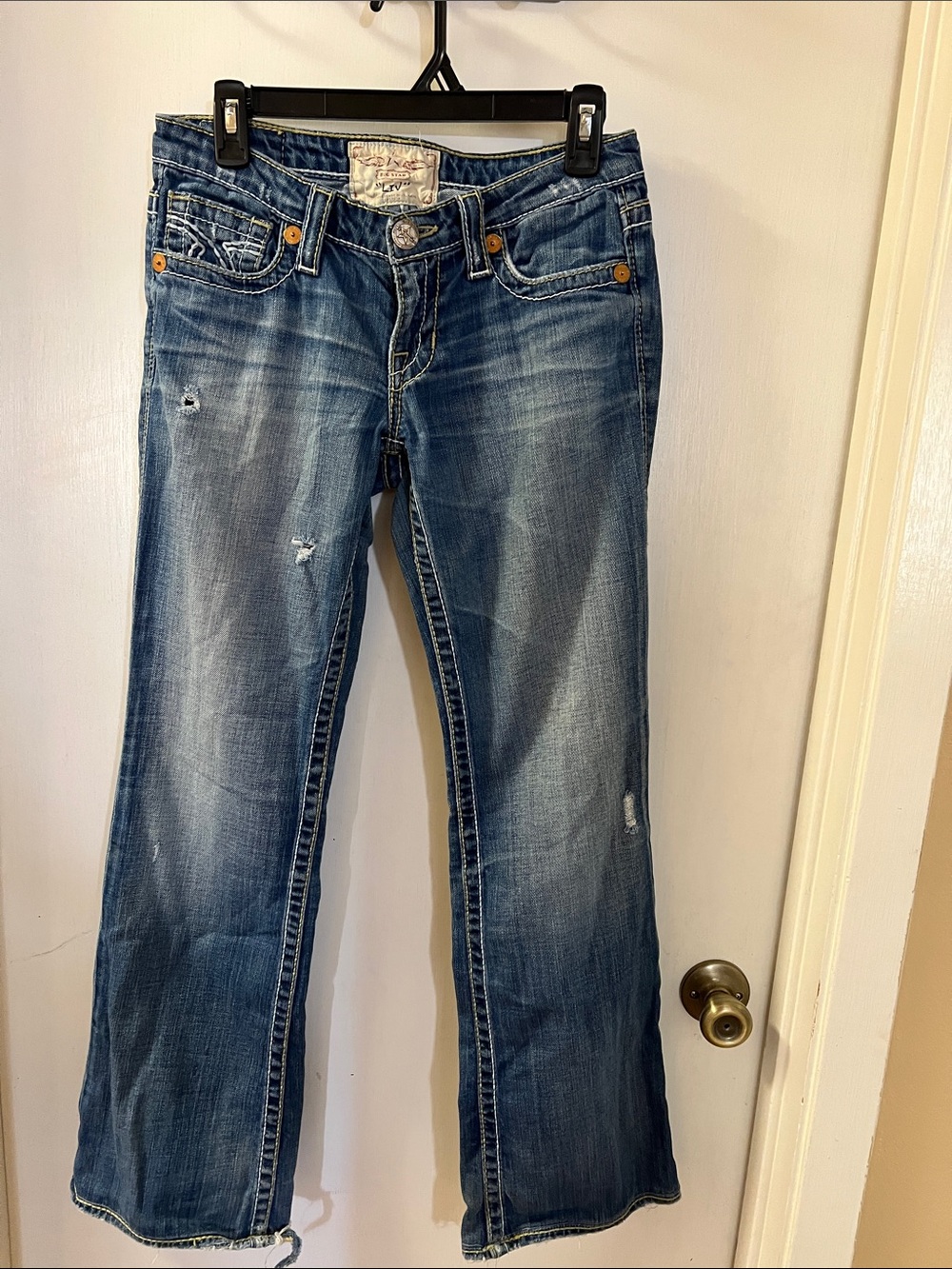 Big Star Faded Blue Flare Jeans
